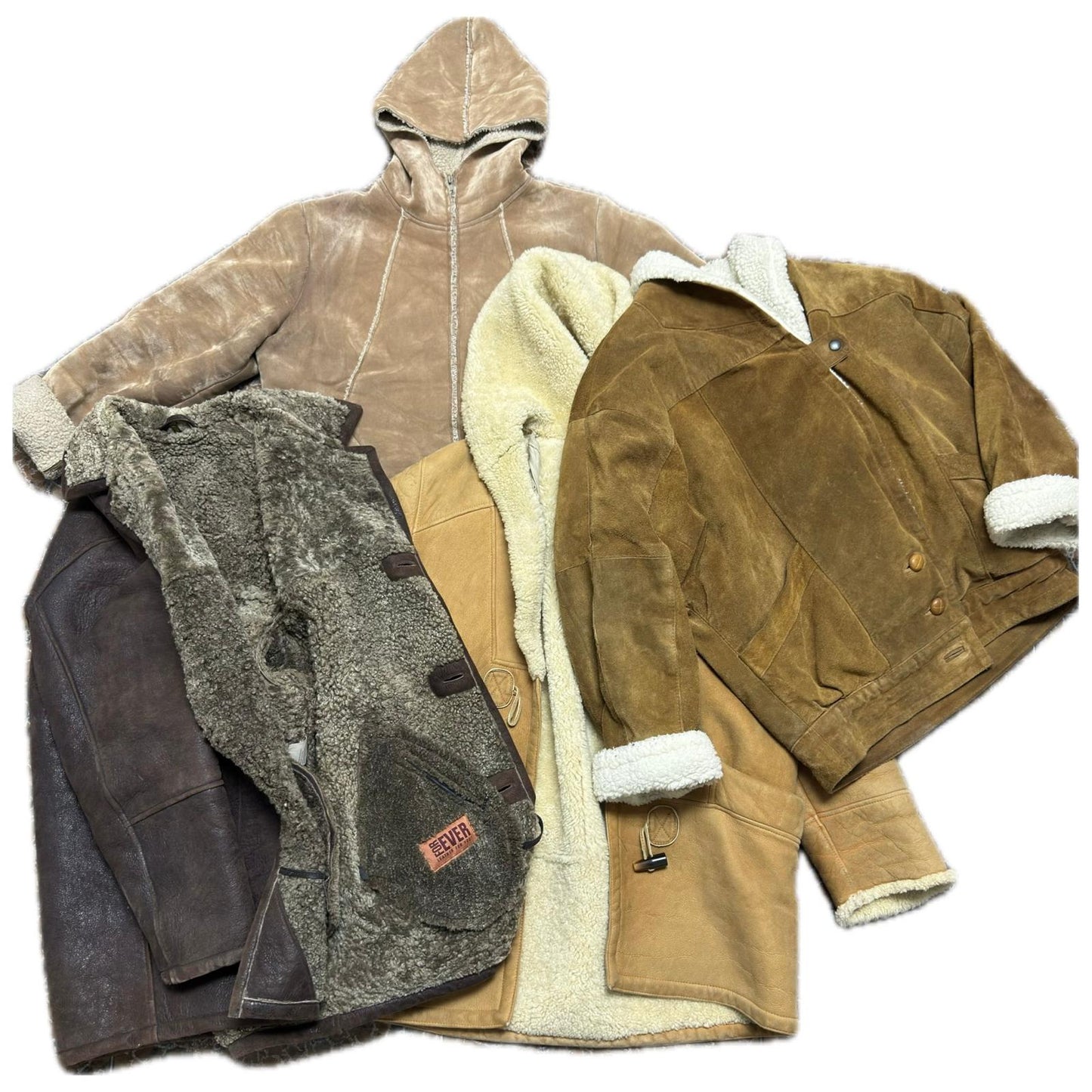 CHAQUETAS DE CUERO RELLENO BORREGO (DESDE 6,99€)