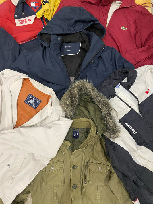Lote chaquetas y abrigos de marca PREMIUM (5 pcs)